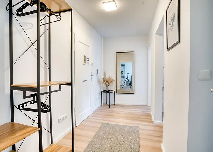 Apartment Homy I Moderner Retrocharme Wlan & Netflix